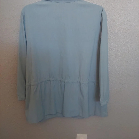 Chicos-3 Zenergy lightweight Zip up windbreaker jacket soft shell Packable XL - Picture 2 of 7